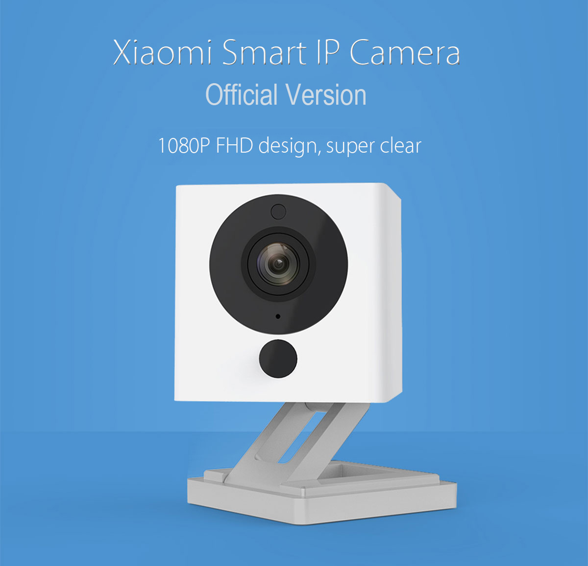 Xiaomi 1080P Smart WiFi IP Camera Official Version Night Vision IR-cut Motion Detection 110 Degree FOV