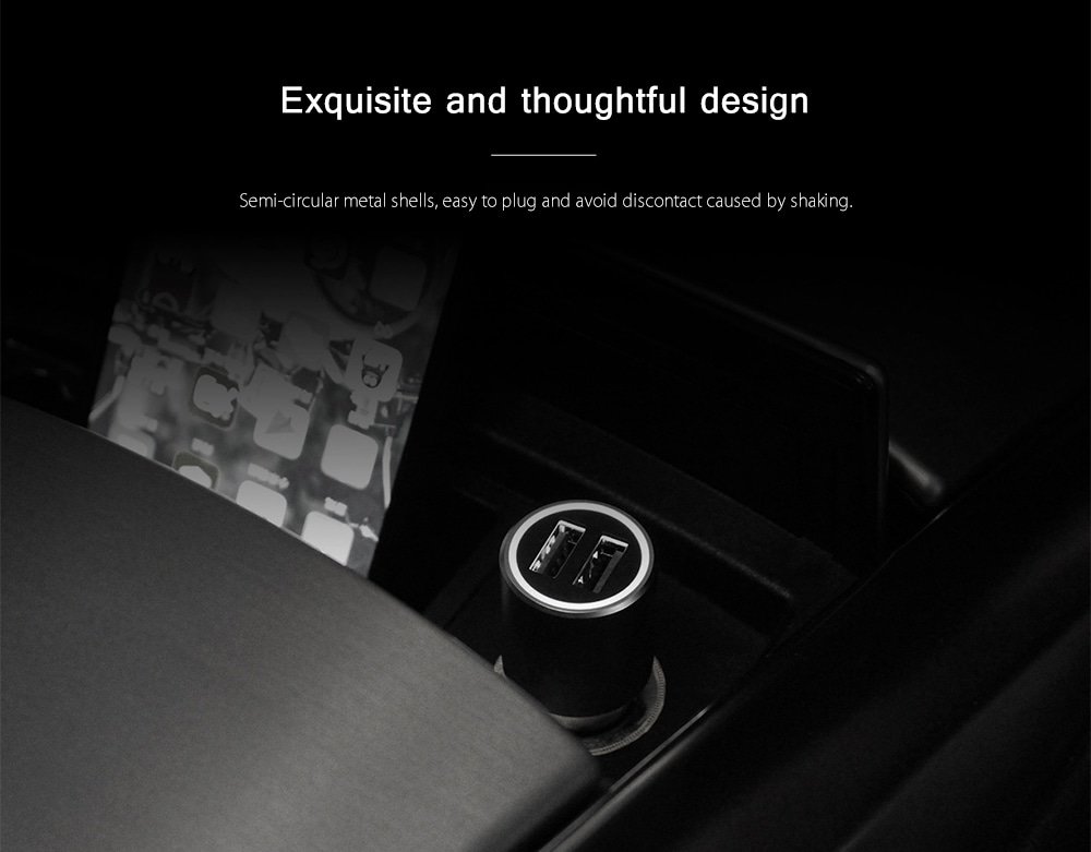 Original Xiaomi Intelligent Car Charger - Fast Charge Version