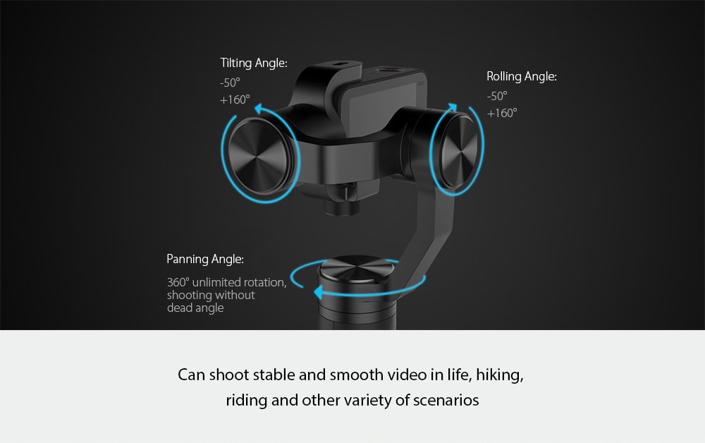Xiaomi Mi Action Camera Handheld Gimbal for Mijia Mini Sports Camera