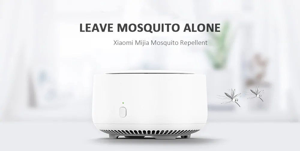 Xiaomi Mijia Mosquito Repellent Mini Mute Indoor with 10h Timing Function- White
