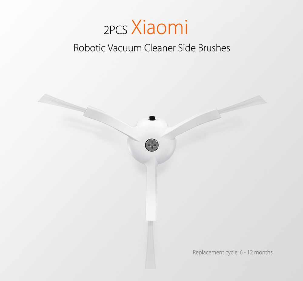 2PCS Original Xiaomi Robotic Vacuum Cleaner Side Brushes Sweeper Accessories