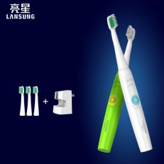 Lansung Rechargeable Sonic Power Toothbrush (Blue)